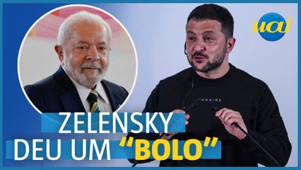 Lula ficou 'chateado' por não ter encontro com Zelensky