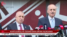 Zafer Partisi Genel Başkanı Prof. Dr. Ümit Özdağ ile AKP Genel Başkanvekili Numan Kurtulmuş görüştü