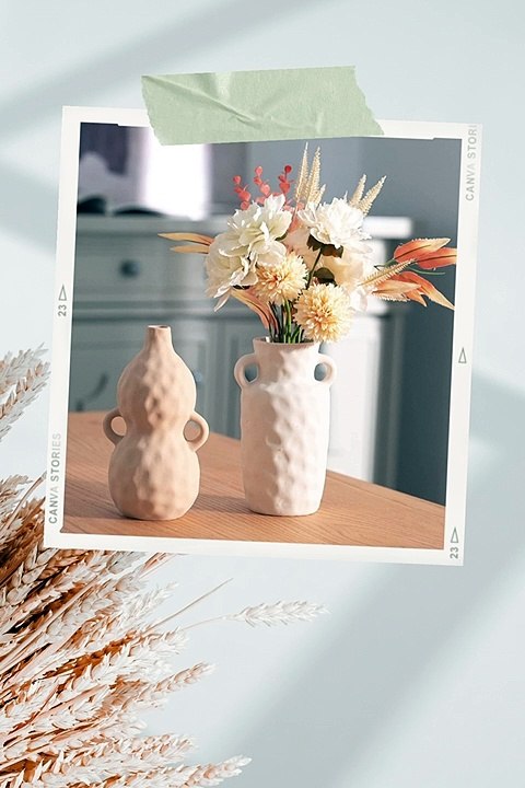 Flower vase for home decor