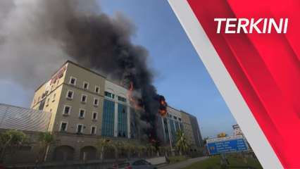 Kebakaran bangunan KWSP berjaya dipadam, tiada sebarang kecederaan