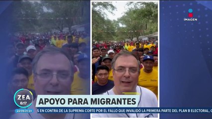 Marcelo Ebrard anuncia encuentro en Miami para la defensa de migrantes