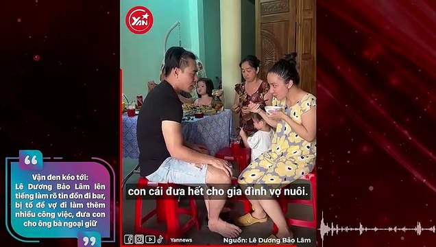 Lê Dương Bảo Lâm lên tiếng làm rõ tin đồn đi bar, bị tố để vợ đi làm thêm nhiều công việc, đưa con cho ông bà ngoại giữ