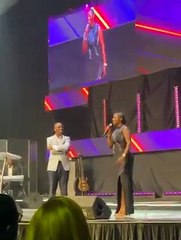 [Video] ‘My success by grace of God’, Hilda Baci shares testimony in church