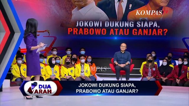 Survei: Pendukung Jokowi yang Dukung Prabowo Itu Sedikit, Banyak ke Ganjar | DUA ARAH