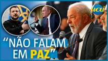 Lula: Ucrânia e Rússia não querem paz; Biden não ajuda