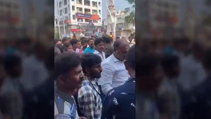 ఖమ్మం: ఉద్రిక్తత.. గాంధీ చౌక్‌లో ఘర్షణ