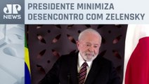 Lula diz que não foi à reunião do G7 para discutir soluções para guerra na Ucrânia