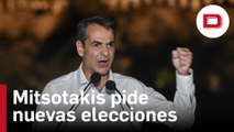 Mitsotakis pide nuevas elecciones en Grecia para asegurarse la mayoría absoluta