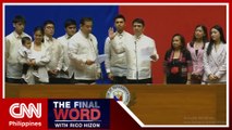 Arroyo shows support as Gonzales takes oath as House Sr. Deputy Speaker