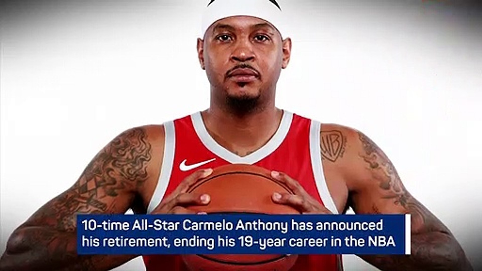 Carmelo Anthony Announces Retirement From NBA After 19 Seasons 