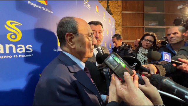 Schifani: «Ora rilanciamo l'alta velocità Palermo-Berlino, Salvini è attento alla Sicilia»