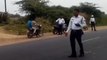 अलीराजपुर: पुलिस ने चलाया यातायात जागरूकता अभियान,मोटर व्हीकल एक्ट के तहत की कार्यवाही