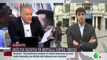 Ferreras se ‘come vivo’ al portavoz del PSOE que ataca a Vinicius: “!Populista barato!”