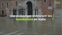 Une polémique entourant les inondations en Italie
