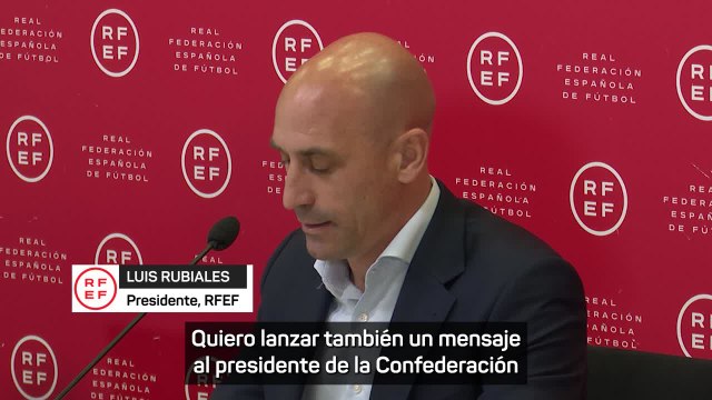Rubiales le responde a Tebas por el asunto de Vinicius