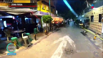 ¡Se dedicaba a dar cristalazos! Así cayó un delincuente en la Zona Rosa