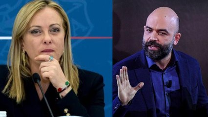 Saviano scatenato contro il governo Io come Fazio  E la Meloni