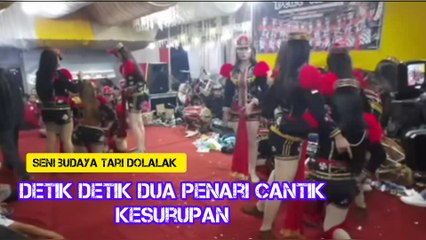 Seni musik tari dolalak/Detik detik dua penari cantik kesurupan