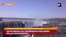 Fin de semana XXl con reservas por arriba del 90% en Cataratas