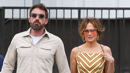 Jennifer Lopez Paired Her Striped Cutout Dress With a Controversial Summer Shoe