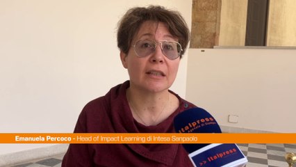 Intesa Sanpaolo, Percoco "Puntiamo sull'aggiornamento continuo"