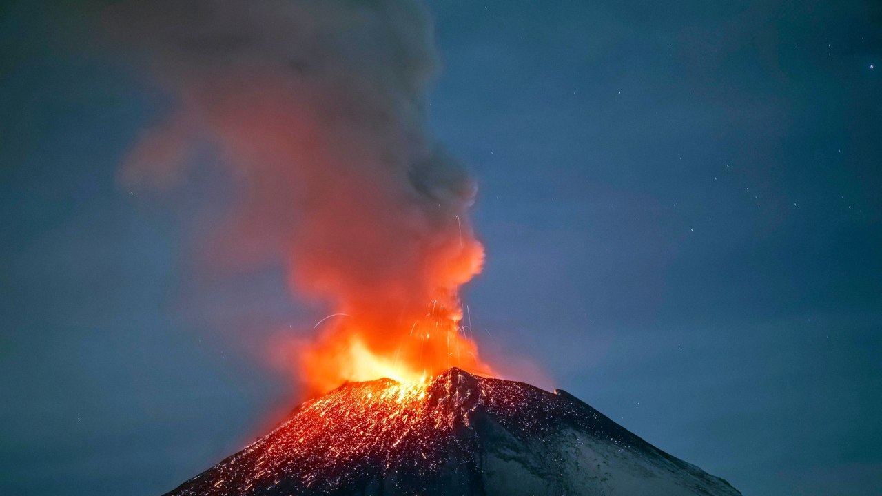 El despertar del Popocatépetl