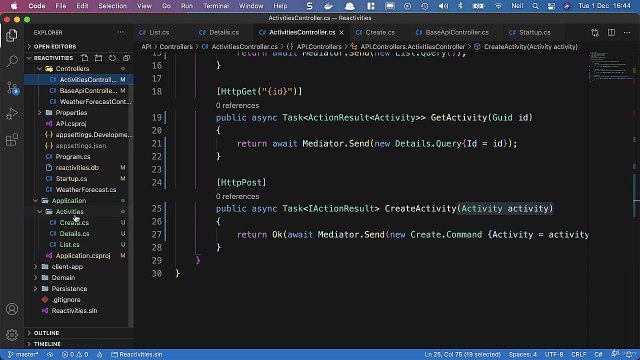 Creating a CRUD application using the CQRS + Mediator pattern - Adding an Edit handler