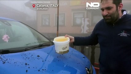 Flughafen in Catania nach Ascheregen von Ätna wieder in Betrieb