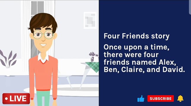 Four Friends | English Cartoon | Panchatantra Moral Stories for Kids| Maha Cartoon TV English