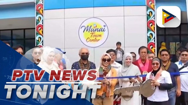 Town center, abaca fiber processing and marketing projects turned over in Munai, Lanao del Norte 