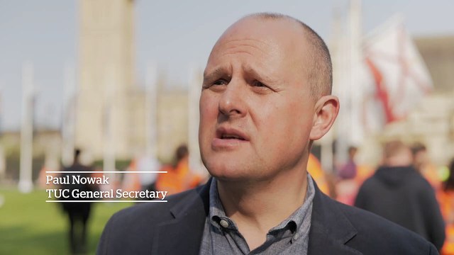 TUC general secretary Paul Nowak says 'spiteful' Strikes Bill must be rejected