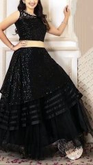 ✨ Latest Black Lehenga Designs  Black Crop Top  #shorts #viral #blackdress  #trending