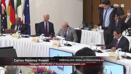 G7+ invitados de honor: Carlos Ramírez Powell