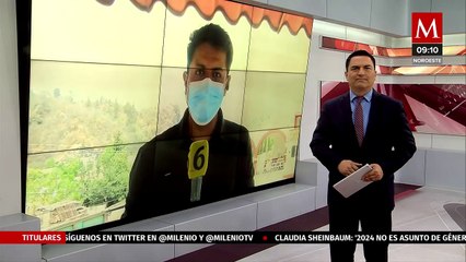 Actividad comercial continúa en Santiago Xalitzintla pese a actividad del volcán Popocatépetl