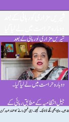 شیریں مزاری کو رہا کرنے کا حکم