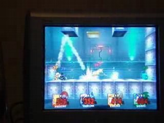 Super smash bros brawl démo 2 (Sudden death toujours xD)