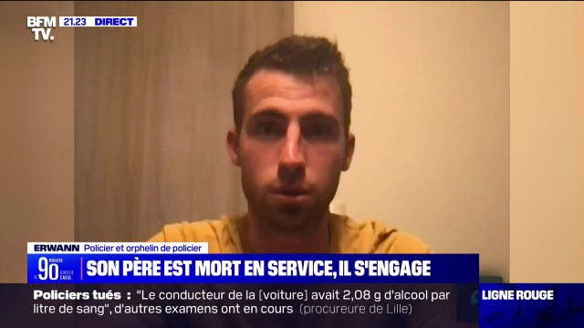 L'auteur des faits n'a jamais été retrouvé , Erwann, policier et orphelin de policier témoigne au sujet de la perte de son père