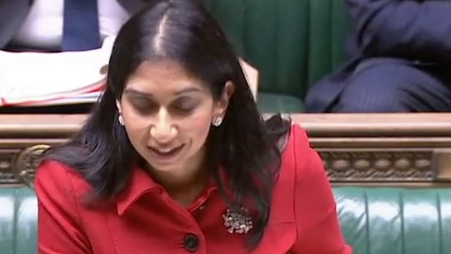 Every time Suella Braverman addresses speeding fine controversy in the Commons