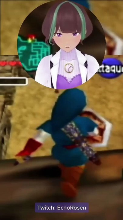 Link dans Zelda ocarina of time est silencieux comme un chat
