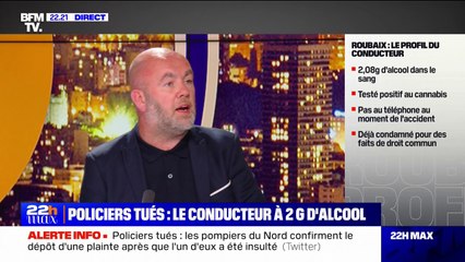 Mort de trois policiers dans le Nord: "Le passager peut être poursuivi" indique Rémy Josseaume, avocat en droit routier