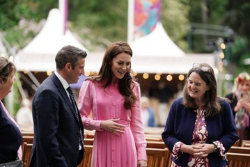 Kate Middleton’s Barbiecore Pink Sundress Couldn’t Have Been Any Brighter