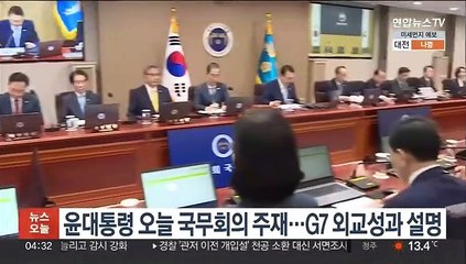 Скачать видео: 윤대통령 오늘 국무회의 주재…G7 외교성과 설명