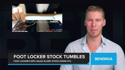 Foot Locker Stock Tumbles 27%