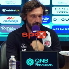 Pirlo: "Böyle oynarsanız kaybedersiniz"