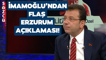 İmamoğlu'ndan Erzurum'daki Taşlı Saldırıya İlişkin Dikkat Çeken Açıklama! 'Zincirin Halkaları...'