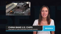 China Bans U.S. Chips