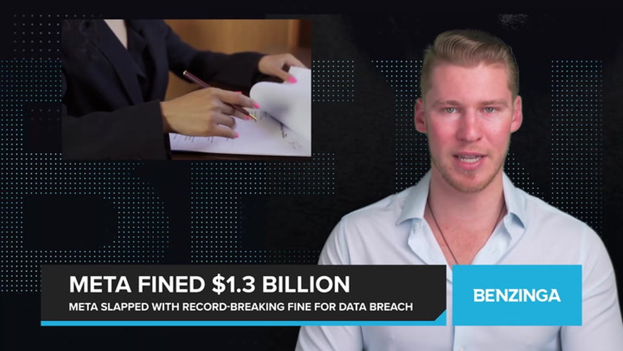 Meta Fined $1.3 Billion for Data Breach - video Dailymotion