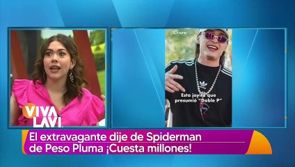 Esto cuesta la MILLONARIA cadena de "spiderman" de 'Peso Pluma'