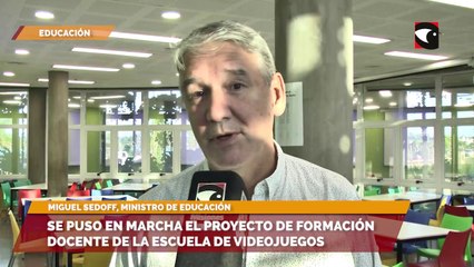 Se puso en marcha el proyecto de formación docente de la Escuela de Videojuegos
