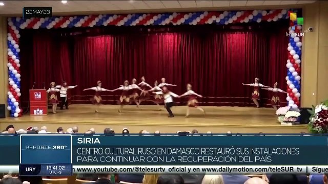 Siria: Centro Cultural Ruso en Damasco restaura y moderniza de forma íntegra sus instalaciones